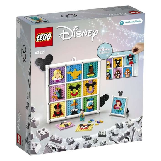 Slika LEGO DISNEY 43221 100 godina Disneyjevih animiranih ikona