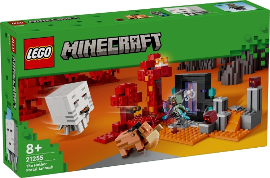 Slika LEGO® MINECRAFT® 21255 Zasjeda kod portala u Podzemlje