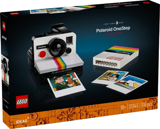 Slika LEGO IDEAS 21345 Fotoaparat Polaroid OneStep SX-70