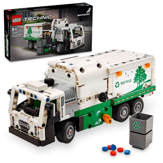 Slika LEGO® TECHNIC™ 42167 Mack® LR Electric Kamion za odvoz smeća