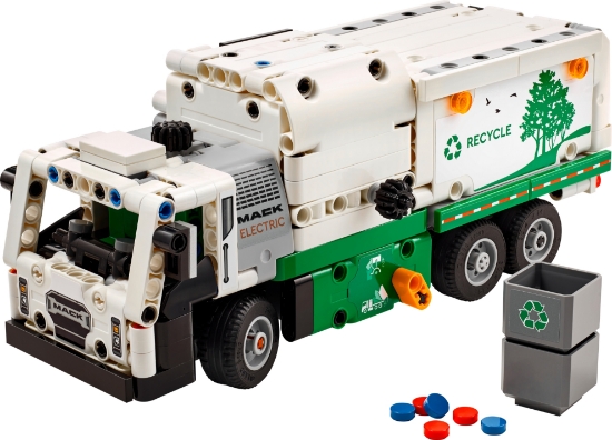 Slika LEGO® TECHNIC™ 42167 Mack® LR Electric Kamion za odvoz smeća