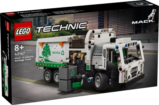 Slika LEGO® TECHNIC™ 42167 Mack® LR Electric Kamion za odvoz smeća