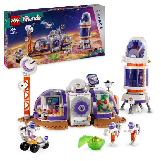 Slika LEGO® FRIENDS 42605 Svemirska baza na Marsu i raketa