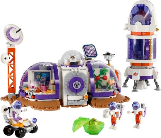 Slika LEGO® FRIENDS 42605 Svemirska baza na Marsu i raketa