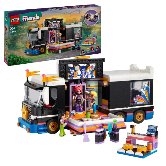 Slika LEGO® FRIENDS 42619 Autobus za turneju zvijezda popa