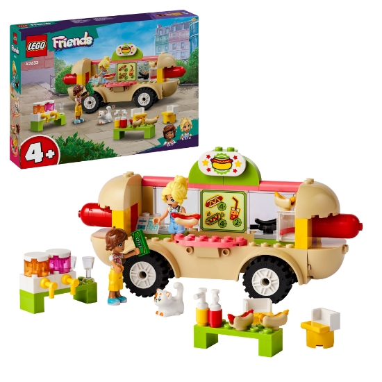 Slika LEGO® FRIENDS 42633 Mobilni kiosk za prodaju hotdoga