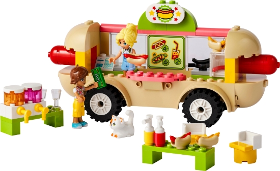 Slika LEGO® FRIENDS 42633 Mobilni kiosk za prodaju hotdoga