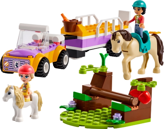 Slika LEGO® FRIENDS 42634 Prikolica za konja i ponija