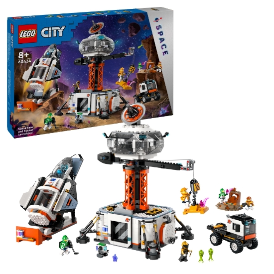 Slika LEGO® CITY 60434 Svemirska baza i lansirna rampa