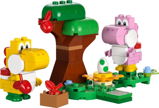 Slika LEGO® SUPER MARIO™ 71428 Yoshijeva sjajna šuma – proširena staza