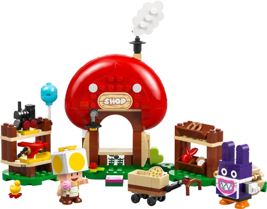 Slika LEGO® SUPER MARIO™ 71429 Nabbit u Toadovoj trgovini – proširena staza