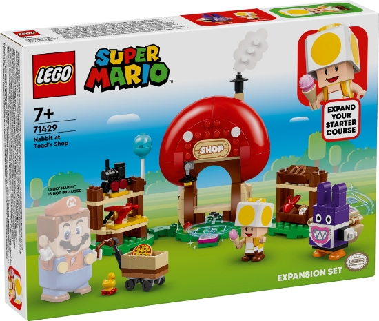 Slika LEGO® SUPER MARIO™ 71429 Nabbit u Toadovoj trgovini – proširena staza