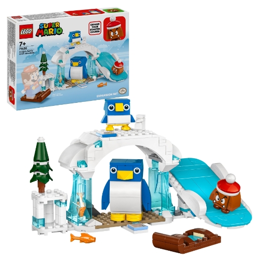 Slika LEGO® SUPER MARIO™ 71430 Penguin i obitelj u snježnoj pustolovini – proširena staza