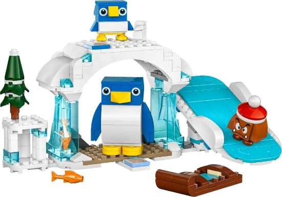 Slika LEGO® SUPER MARIO™ 71430 Penguin i obitelj u snježnoj pustolovini – proširena staza