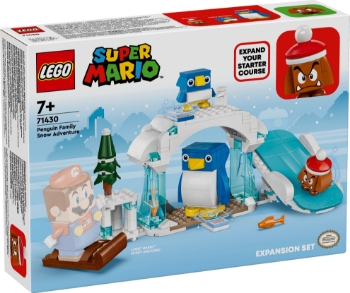 Slika LEGO® SUPER MARIO™ 71430 Penguin i obitelj u snježnoj pustolovini – proširena staza