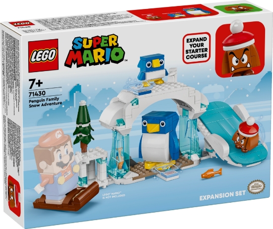 Slika LEGO® SUPER MARIO™ 71430 Penguin i obitelj u snježnoj pustolovini – proširena staza