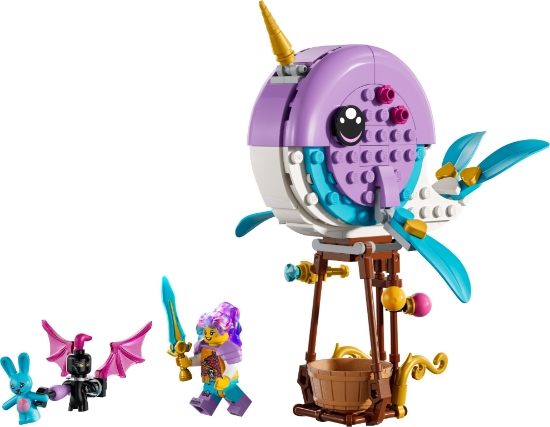 Slika LEGO® DREAMZZZ 71472 Izzien balon na vrući zrak narval