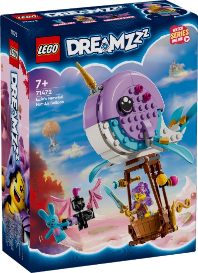 Slika LEGO® DREAMZZZ 71472 Izzien balon na vrući zrak narval