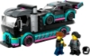 Slika LEGO® CITY 60406 Trkaći auto i kamion za prijevoz automobila