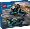 Slika LEGO® CITY 60406 Trkaći auto i kamion za prijevoz automobila