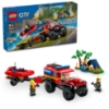 Slika LEGO® CITY 60412 Vatrogasni terenac s čamcem za spašavanje