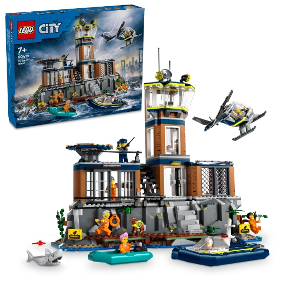 Slika LEGO® CITY 60419 Zatvor na otoku