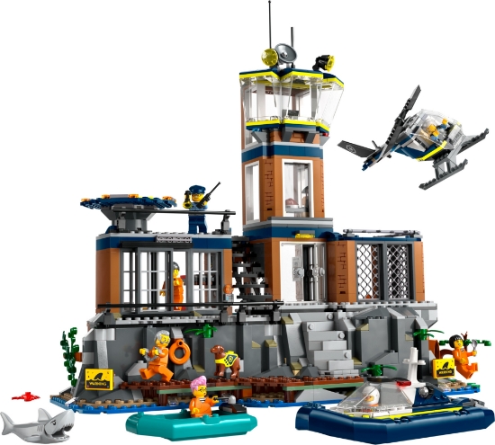 Slika LEGO® CITY 60419 Zatvor na otoku