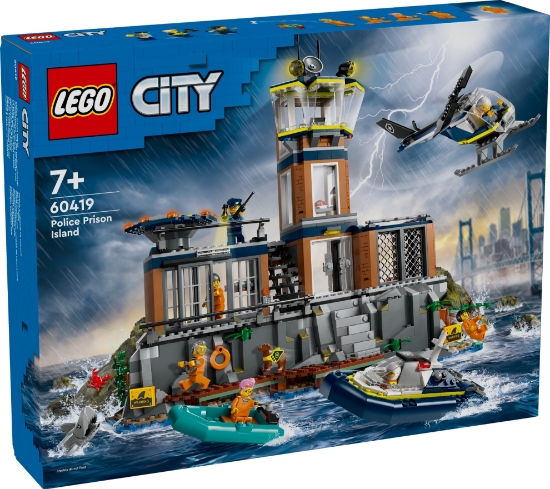 Slika LEGO® CITY 60419 Zatvor na otoku