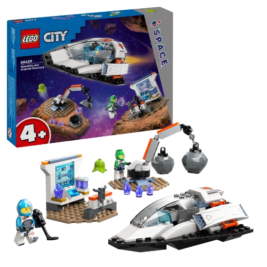 Slika LEGO® CITY 60429 Svemirski brod i otkriće asteroida