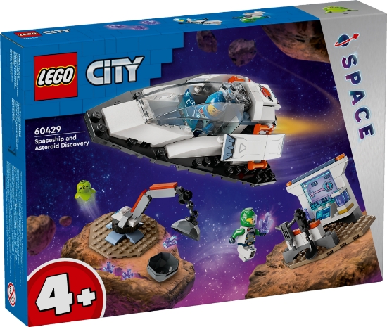 Slika LEGO® CITY 60429 Svemirski brod i otkriće asteroida