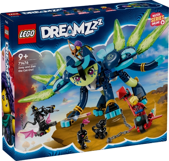 Slika LEGO® DREAMZZZ 71476 Zoey i sova-mačak  Zian 