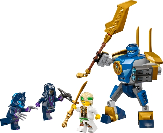 Slika LEGO® NINJAGO® 71805 Paket s Jayevim mehaničkim borcem