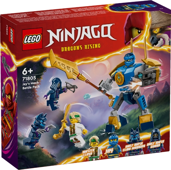 Slika LEGO® NINJAGO® 71805 Paket s Jayevim mehaničkim borcem