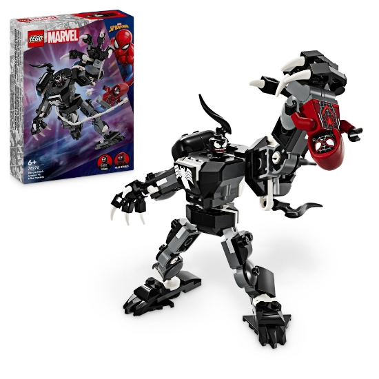 Slika LEGO® SUPER HEROES 76276 Venom u mehaničkom oklopu protiv Milesa Moralesa