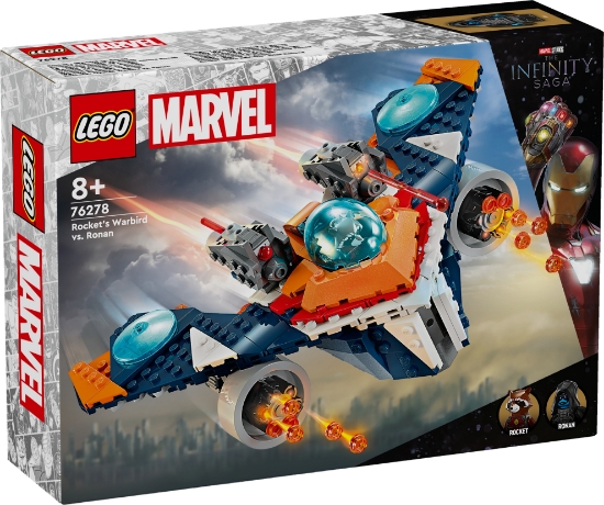 Slika LEGO® SUPER HEROES 76278 Rocketov Warbird protiv Ronana