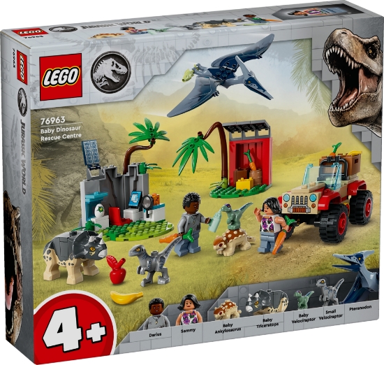 Slika LEGO® JURASSIC WORLD™ 76963 Centar za spašavanje malih dinosaura