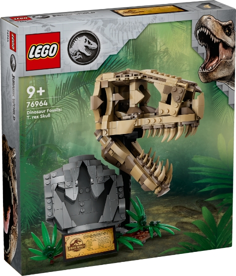 Slika LEGO® JURASSIC WORLD™ 76964 Fosili dinosaura: T. rexova lubanja