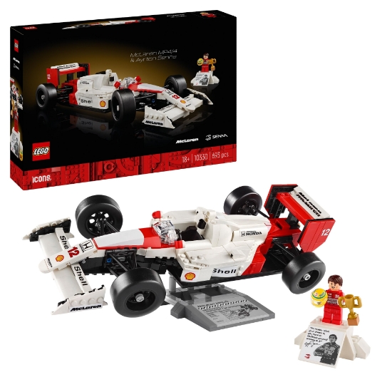 Slika LEGO® ICONS 10330 McLaren MP4/4 in Ayrton Senna