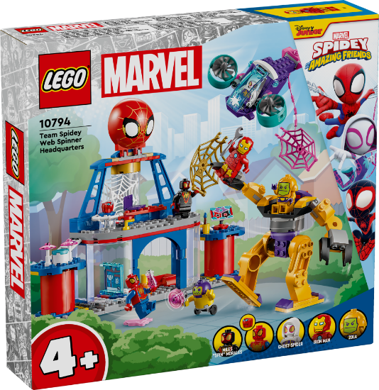 Slika LEGO® SPIDEY 10794 Paučje sjedište Tima Spidey