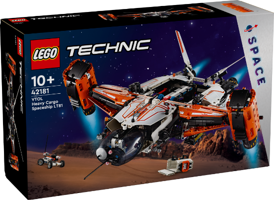 Slika LEGO® TECHNIC™ 42181 VTOL teretni svemirski brod LT81