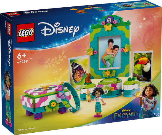 Slika LEGO DISNEY 43239 Mirabelin okvir za slike i kutija za nakit