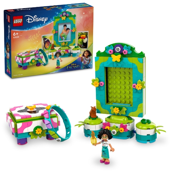 Slika LEGO DISNEY 43239 Mirabelin okvir za slike i kutija za nakit