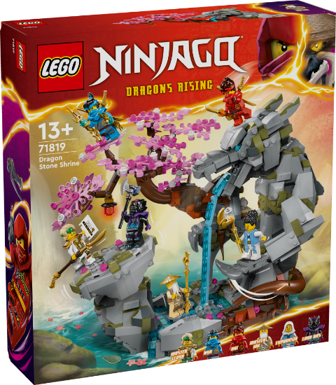 Slika LEGO® NINJAGO® 71819 Kameno svetište zmaja