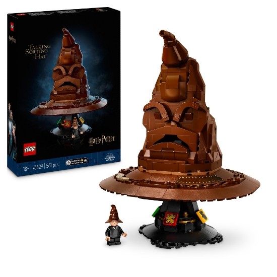 Slika LEGO® HARRY POTTER™ 76429 Razredbeni klobuk™ s darom govora