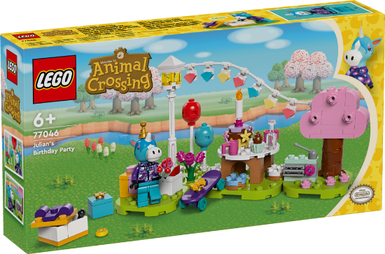 Slika LEGO ANIMAL CROSSING 77046 Julian slavi rođendan