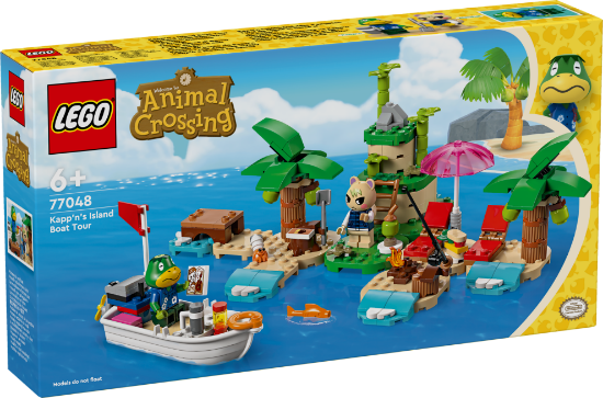 Slika LEGO ANIMAL CROSSING 77048 Kapp'n obilazi otok u čamcu