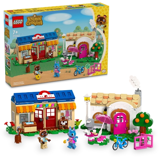 Slika LEGO ANIMAL CROSSING 77050 Nook's Cranny i Rosie u kući