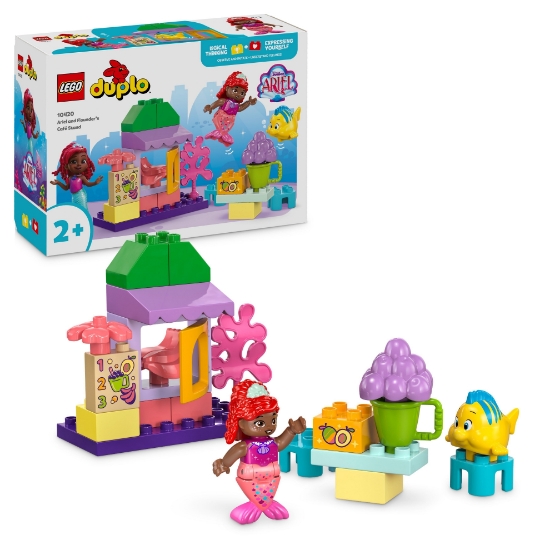 Slika LEGO® DUPLO® 10420 Arielin i Flounderov kafić