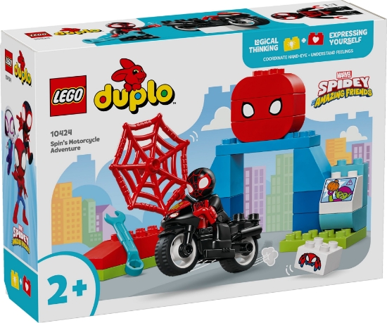 Slika LEGO® DUPLO® 10424 Spinova motociklistička pustolovina