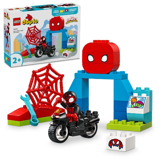 Slika LEGO® DUPLO® 10424 Spinova motociklistička pustolovina